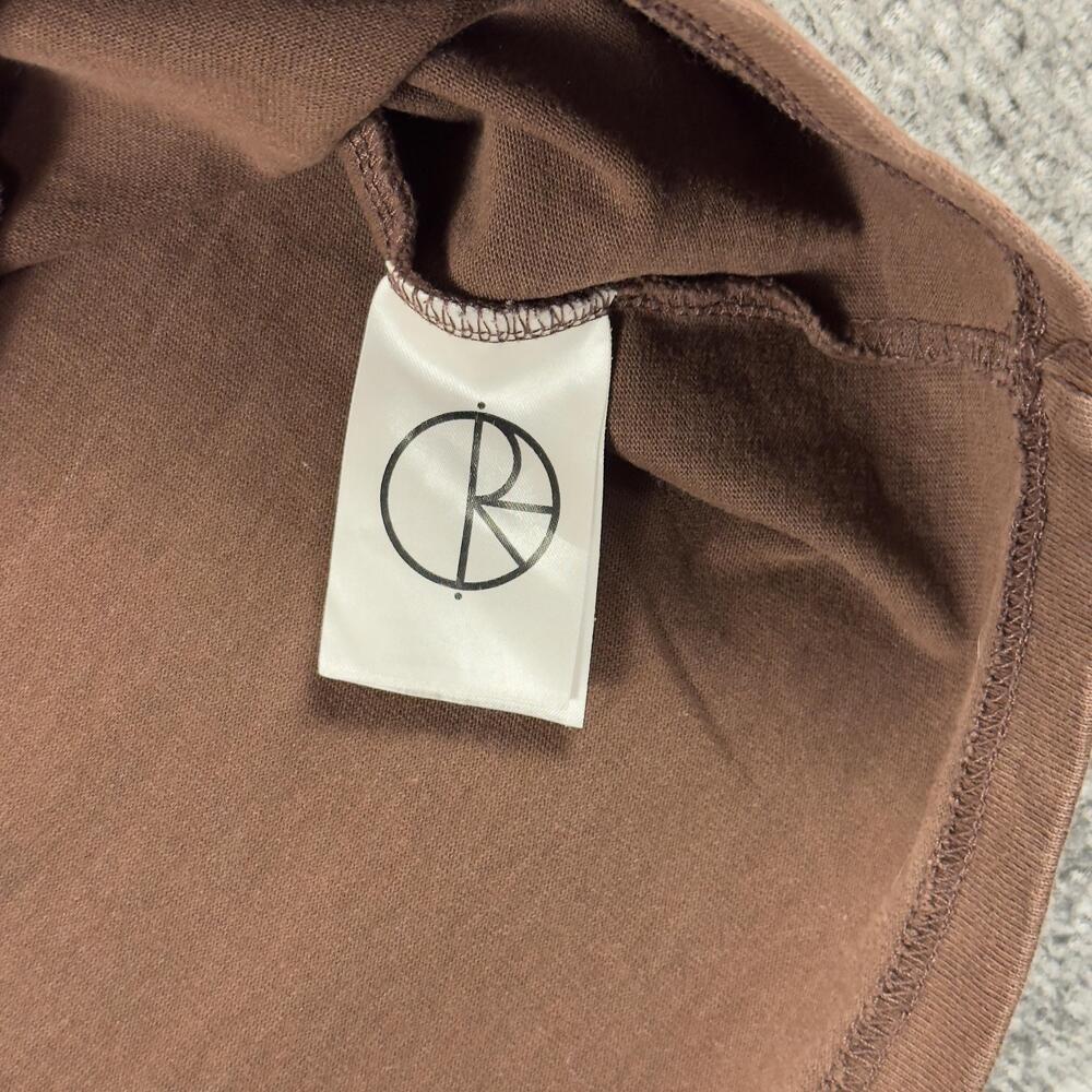 Polar Skate Co Shirt Mens Large Brown Logo Tee T-Shirt Portugal Skate Casual - Picture 3 of 8